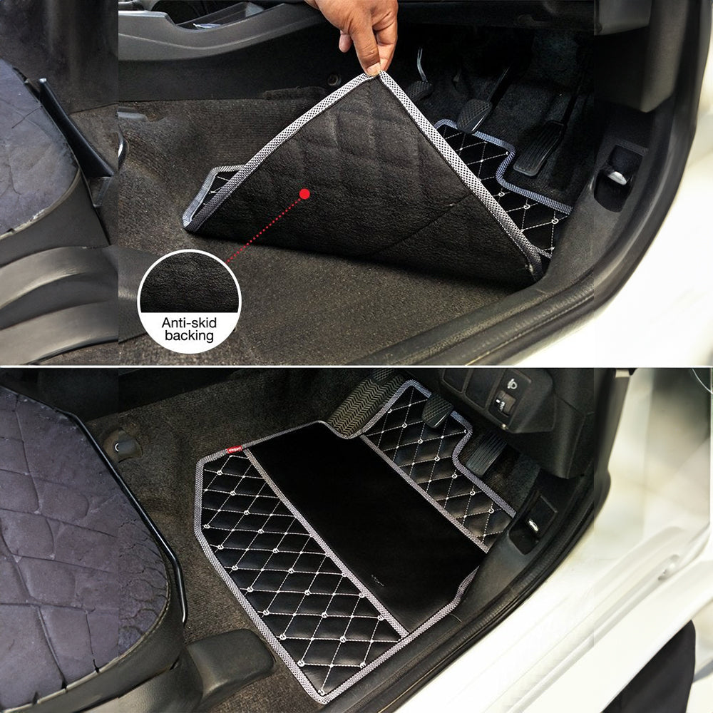 Luxury Leatherette Car Floor Mat For Nissan Terrano