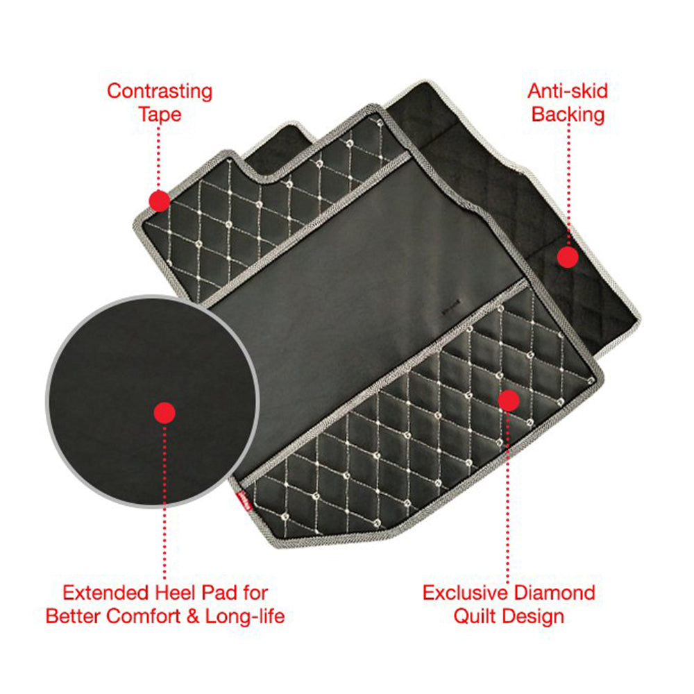 Luxury Leatherette Car Floor Mat For Nissan Terrano