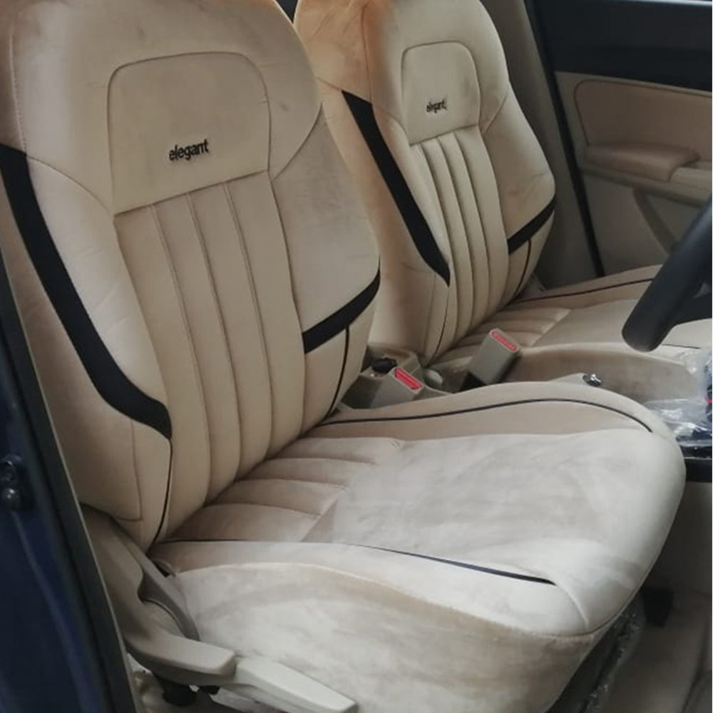 King Velvet Fabric Car Seat Cover For Tata Harrier
