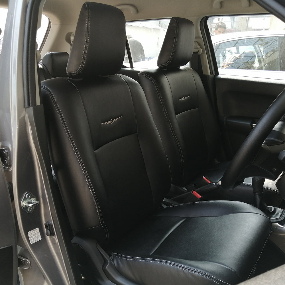 Nappa Uno Bucket Fit Art Leather Car Seat Cover For Maruti Brezza