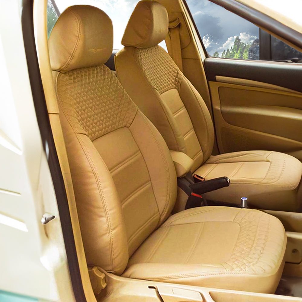 Galaxy Bucket Fit Art Leather Car Seat Cover For Maruti Brezza