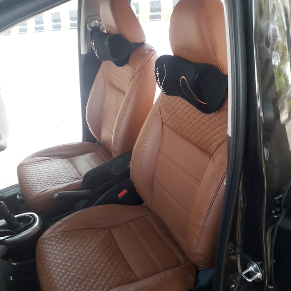 Vogue Galaxy Art Leather Car Seat Cover For Renault Kiger