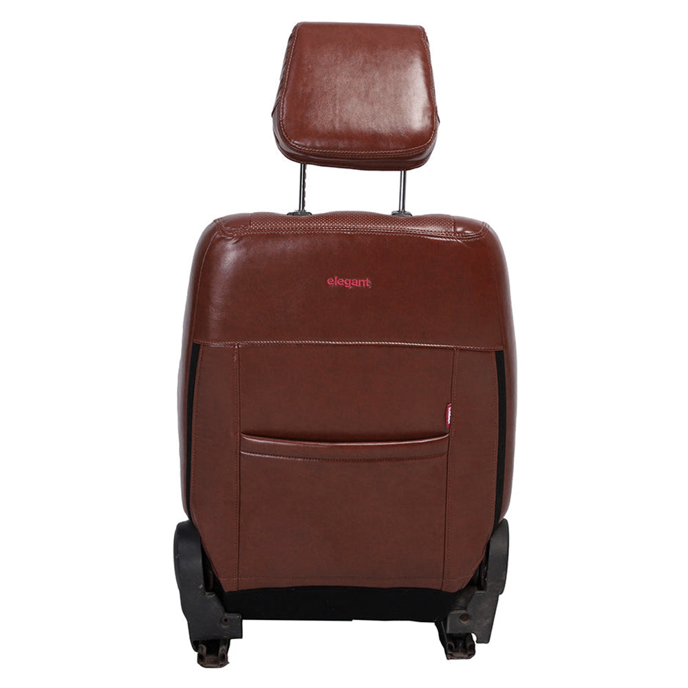 Posh Vegan Leather Car Seat Cover For Maruti Brezza