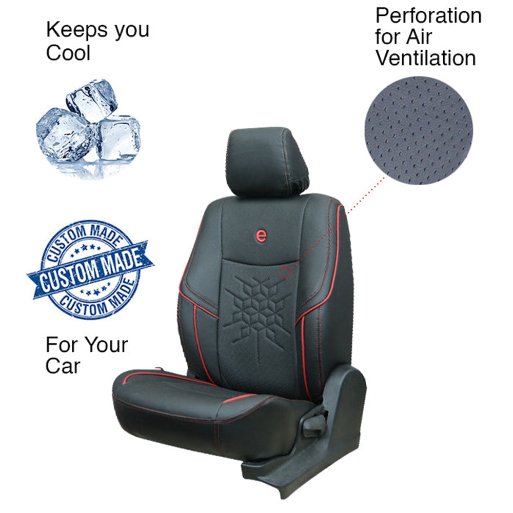 Venti 2 Perforated Art Leather Car Seat Cover For Maruti Ertiga