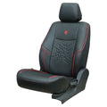 Venti 2 Perforated Art Leather Car Seat Cover For Mahindra KUV100
