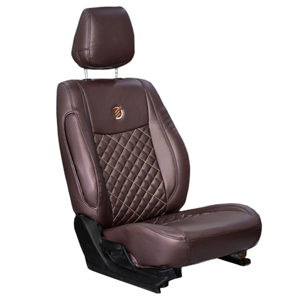 Venti 3 Perforated Art Leather Car Seat Cover For Maruti Fronx