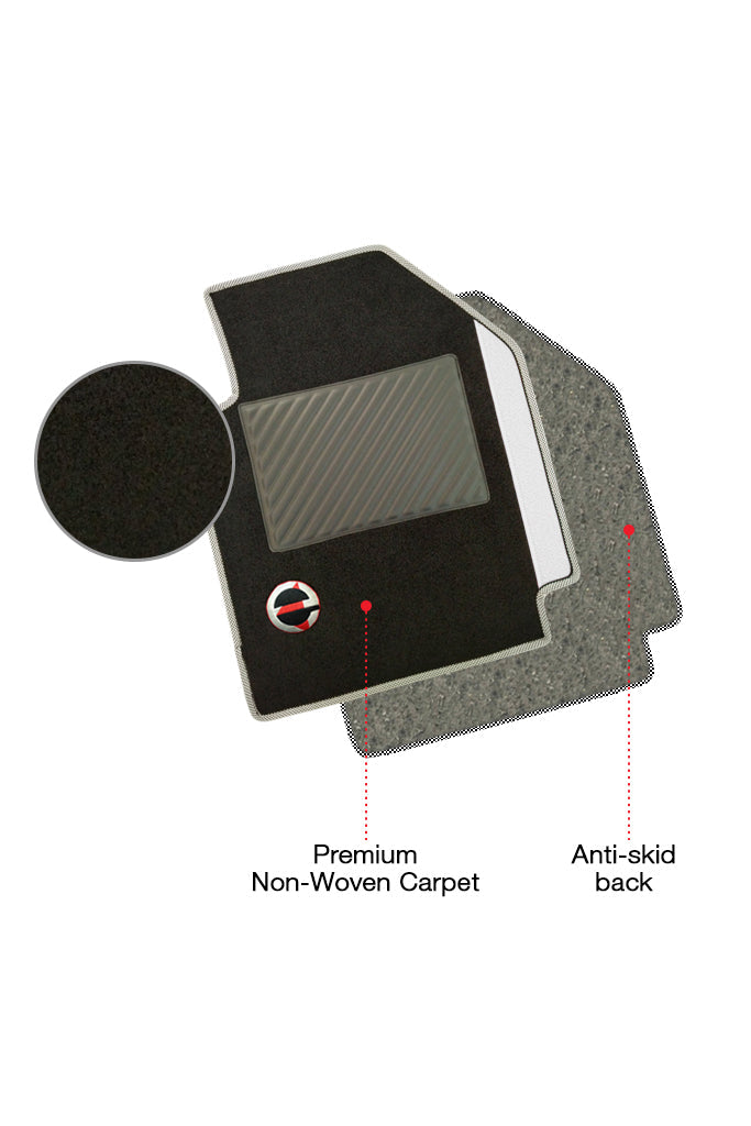 Duo Carpet Car Floor Mat For Mahindra KUV100