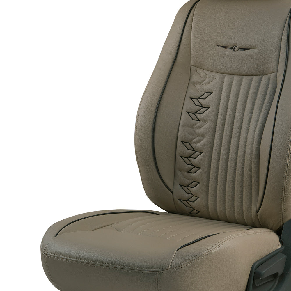 Vogue Knight Art Leather Car Seat Cover For Maruti Ignis