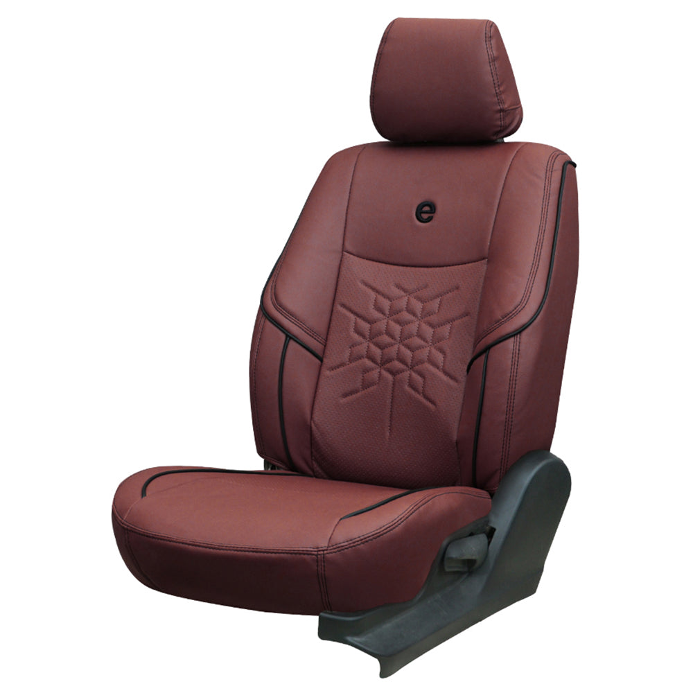 Venti 2 Perforated Art Leather Car Seat Cover For Toyota Innova Crysta