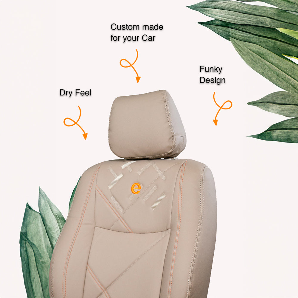 Victor Art Leather Car Seat Cover For Renault Kiger