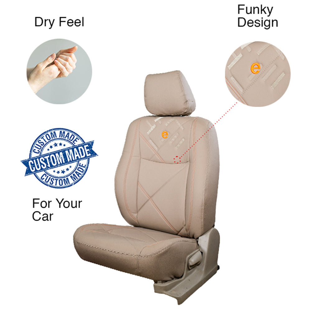 Victor Bucket Fit Art Leather Car Seat Cover For Maruti Brezza