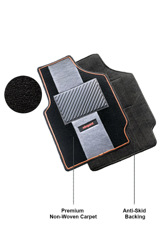 Edge Carpet Car Floor Mat For Kia Sonet