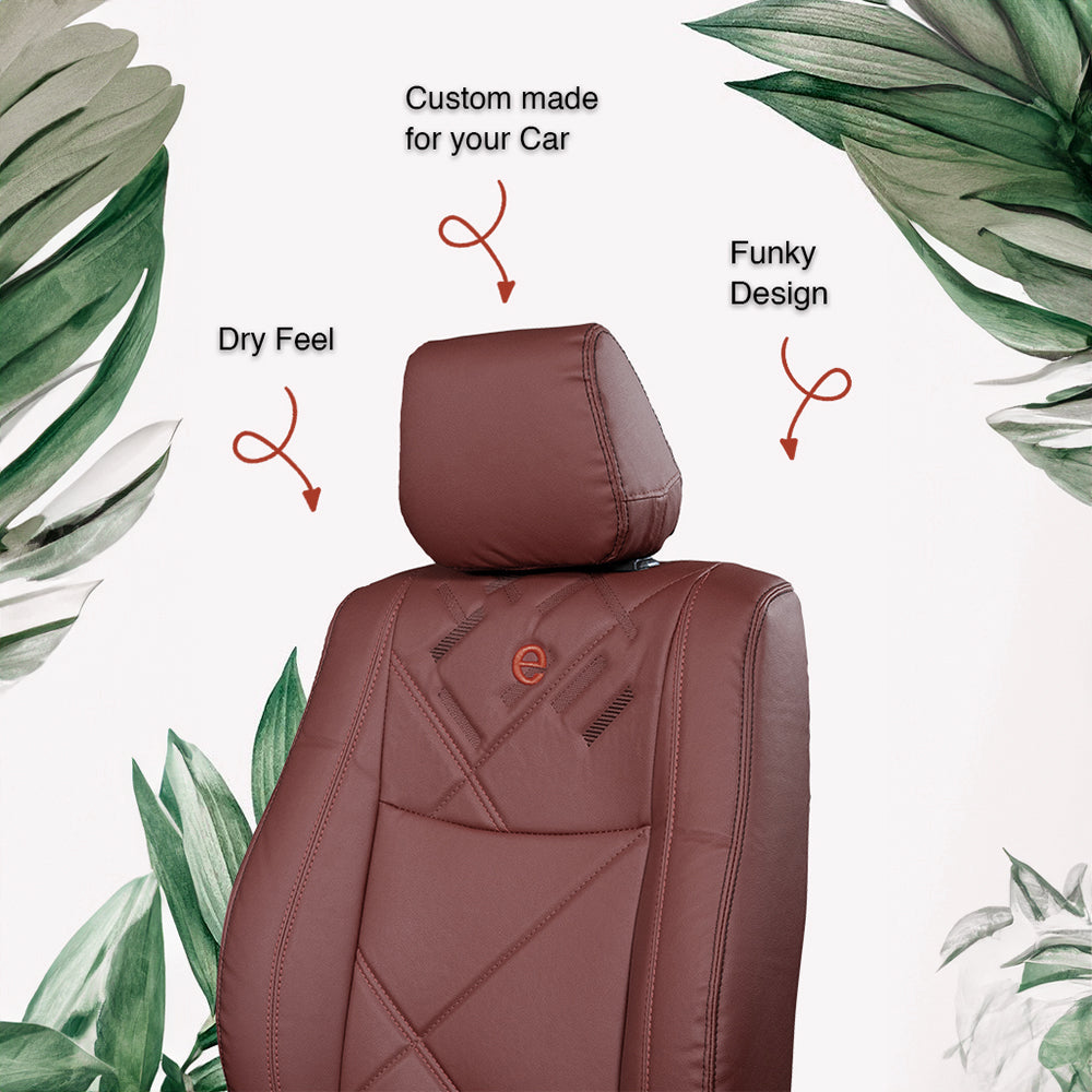 Victor Art Leather Car Seat Cover For MG Astor