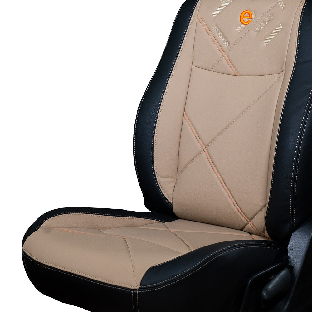 Victor Duo Bucket Fit Art Leather Car Seat Cover For Maruti Brezza