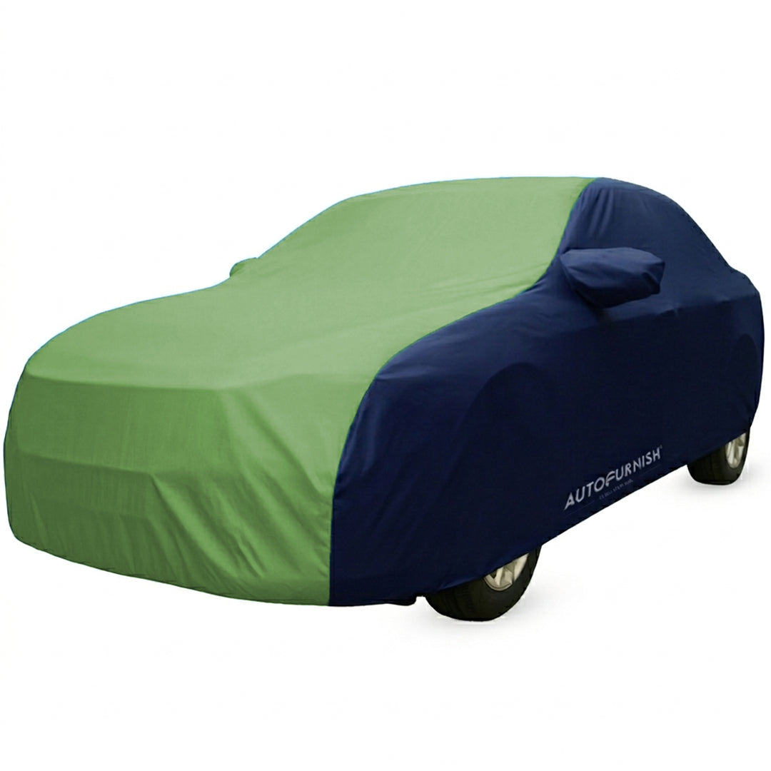 Hyundai Xcent Car Body Cover, Triple Stitched, Heat & Water Resistant with Side Mirror Pockets (SPORTY Series)