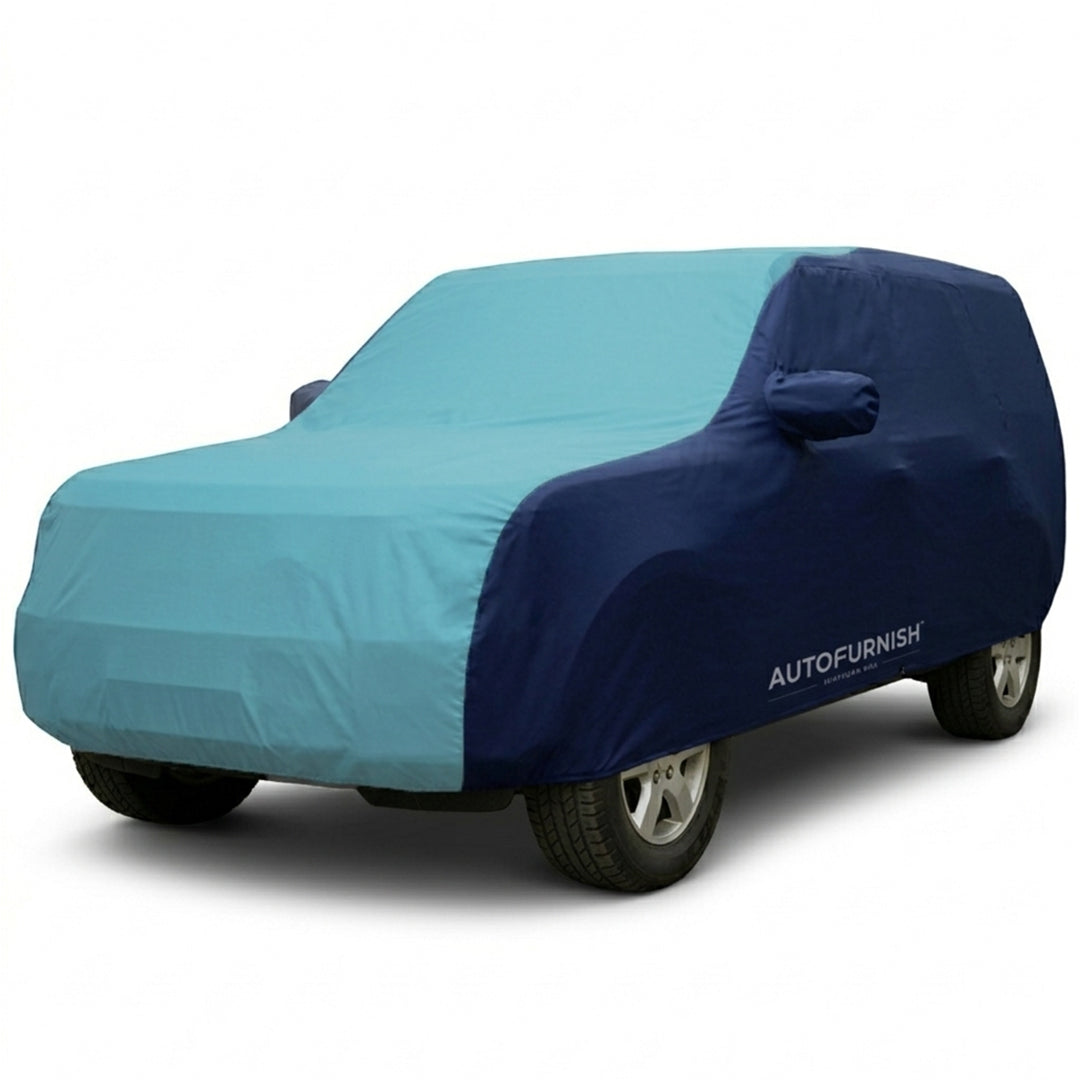 Ford EcoSport Car Body Cover, Triple Stitched, Heat & Water Resistant with Side Mirror Pockets (Sporty Series)