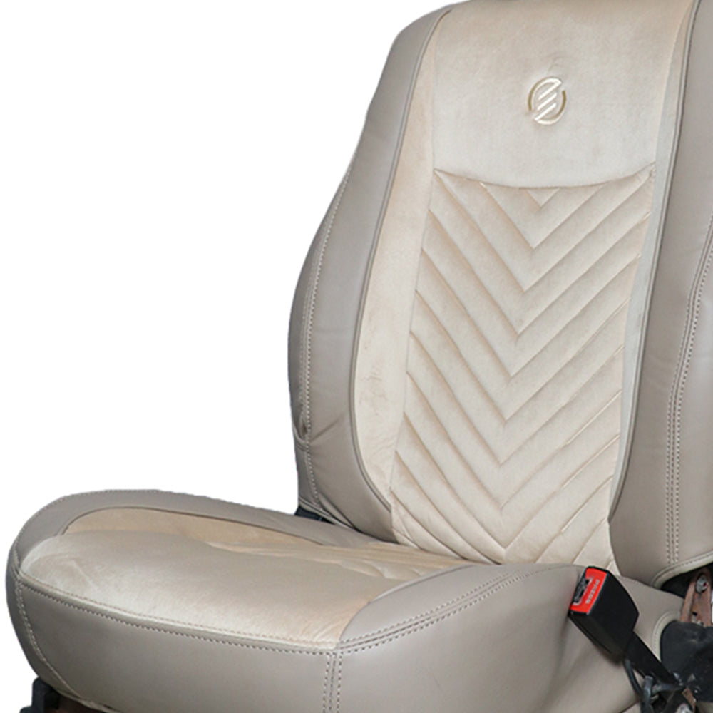 Veloba Softy Velvet Fabric Car Seat Cover For Maruti Fronx