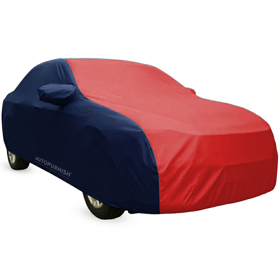 Hyundai Xcent Car Body Cover, Triple Stitched, Heat & Water Resistant with Side Mirror Pockets (SPORTY Series)