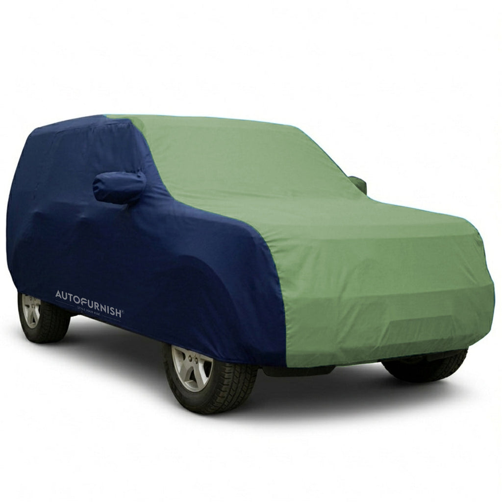 Ford EcoSport Car Body Cover, Triple Stitched, Heat & Water Resistant with Side Mirror Pockets (Sporty Series)