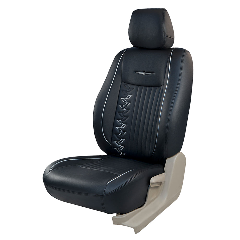 Vogue Knight Art Leather Car Seat Cover For MG Hector