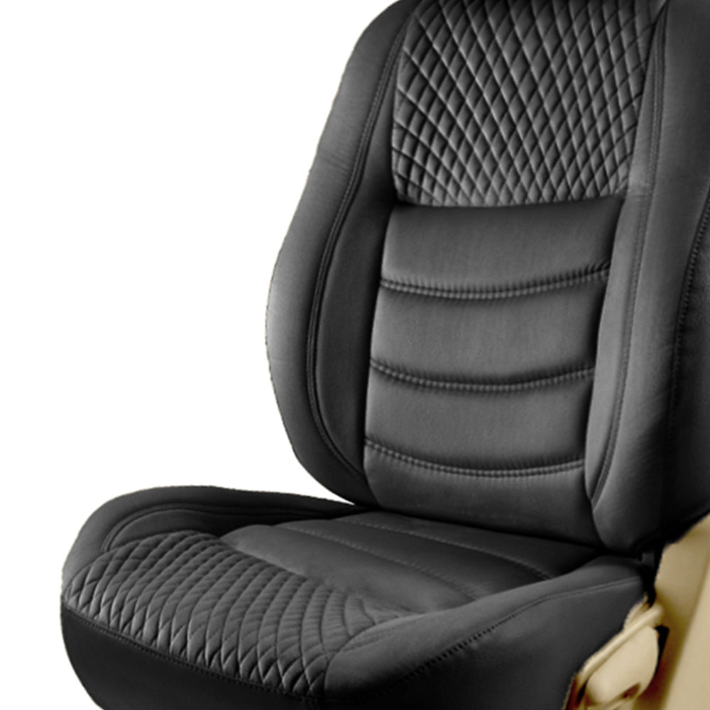 Veloba Crescent Velvet Fabric Car Seat Cover For Maruti Baleno