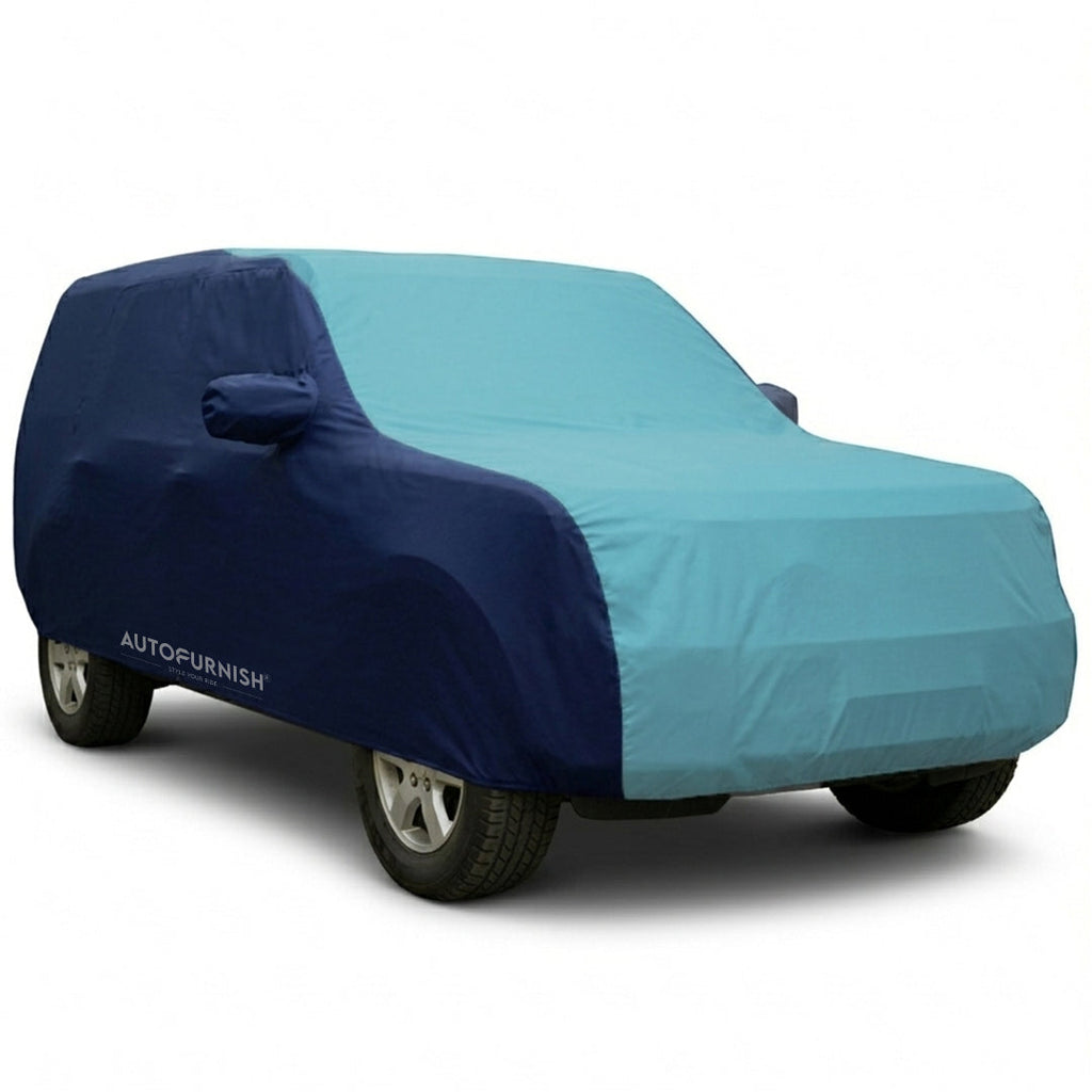 Ford EcoSport Car Body Cover, Triple Stitched, Heat & Water Resistant with Side Mirror Pockets (Sporty Series)