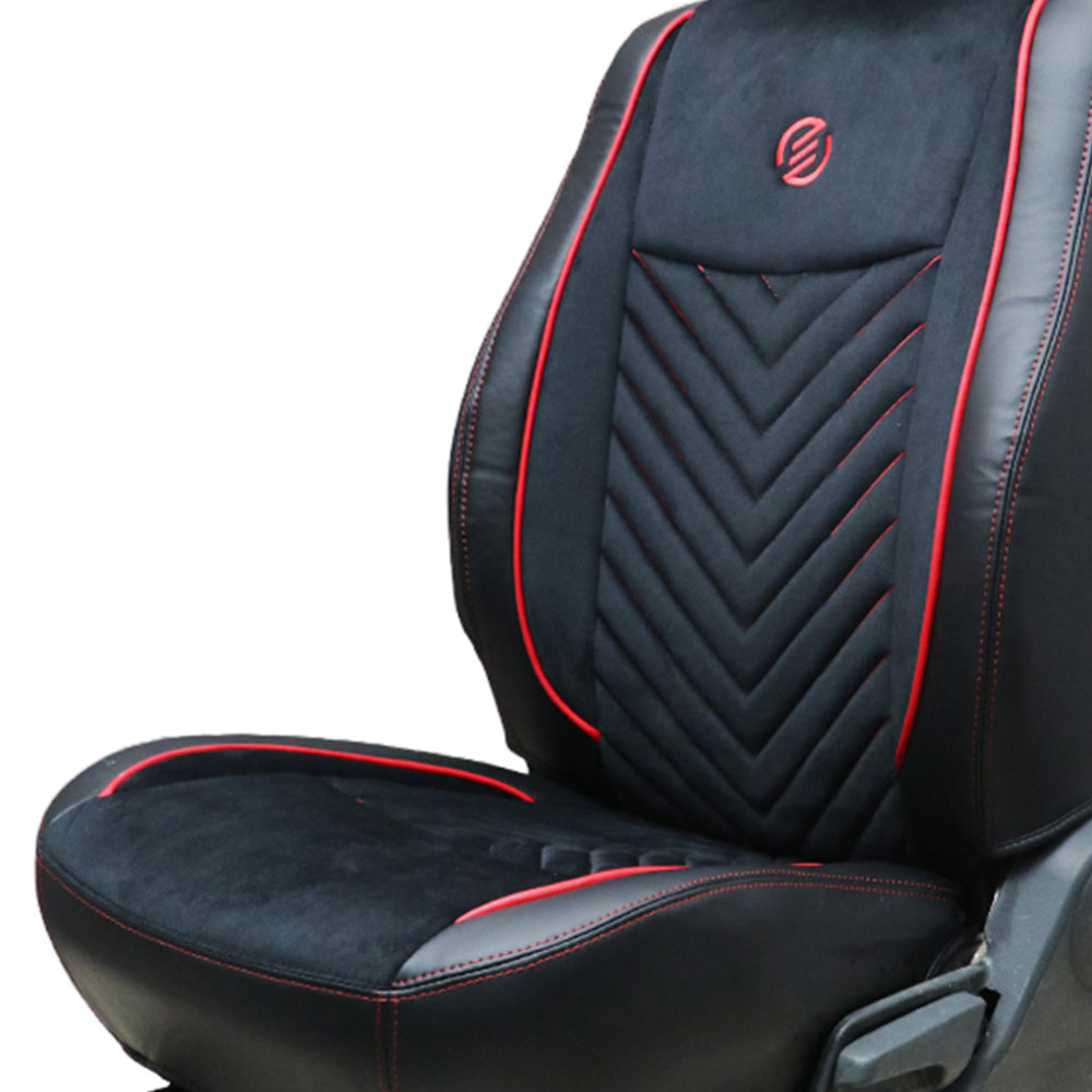 Veloba Softy Velvet Fabric Car Seat Cover For Maruti Fronx