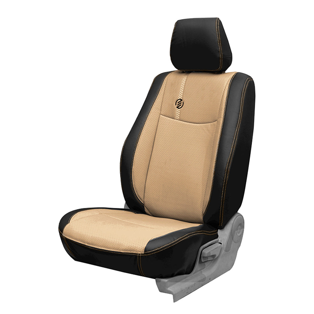 Venti 1 Duo Perforated Art Leather Car Seat Cover For Maruti Dzire