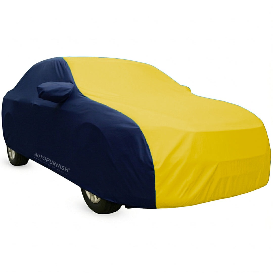 Hyundai Verna Transform Car Body Cover, Triple Stitched, Heat & Water Resistant with Side Mirror Pockets (SPORTY Series)