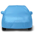 Maruti Swift 2018-23 Car Body Cover, Triple Stitched, Heat & Water Resistant with Front & Rear Elastic Strap & Side Mirror Pockets (PARKER AQUA)