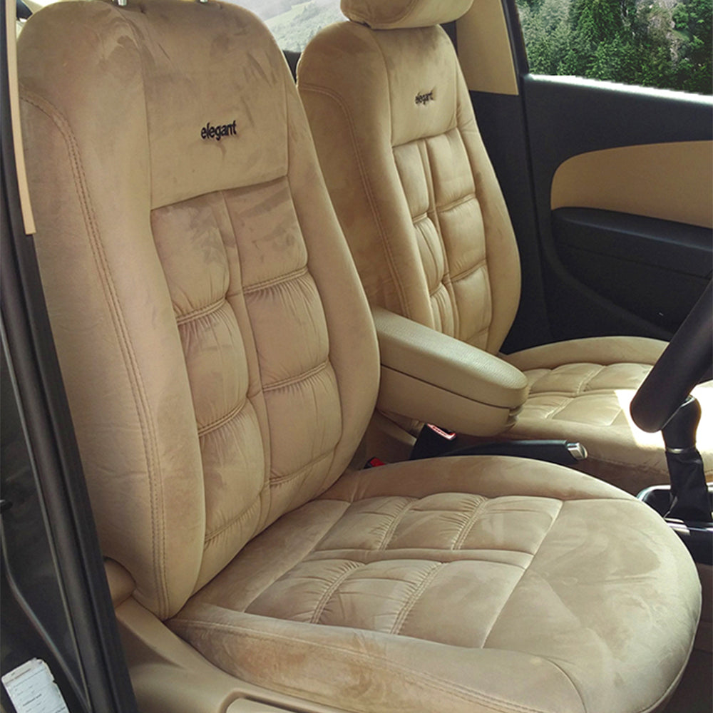 Emperor Velvet Fabric Car Seat Cover For Tata Tiago