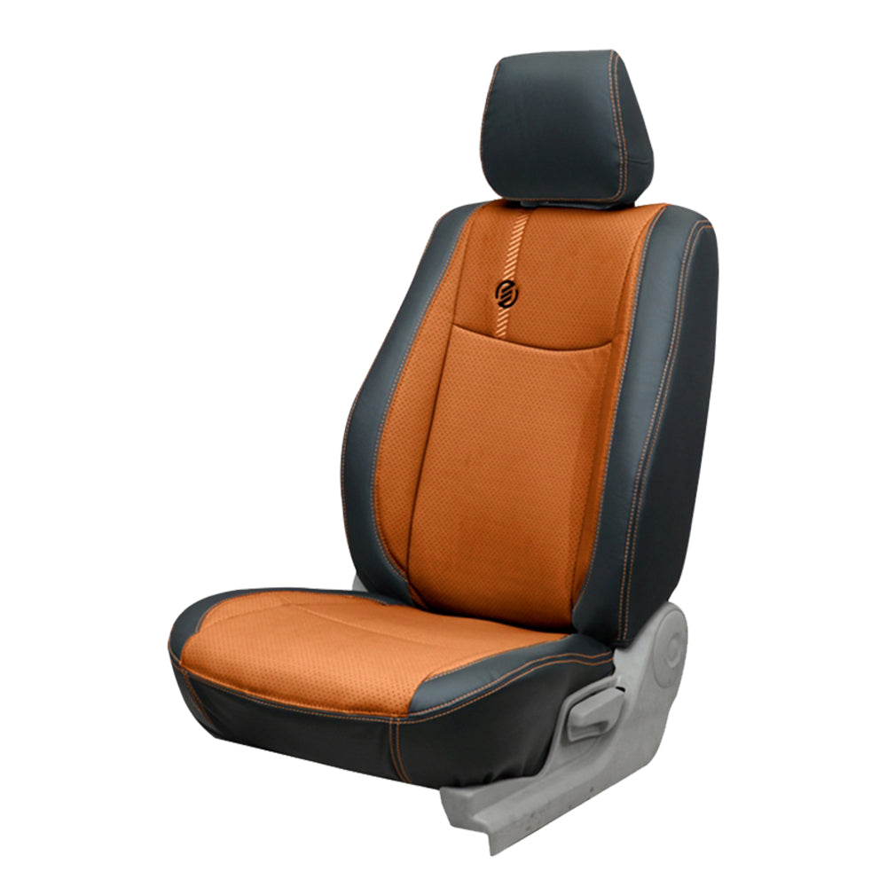 Venti 1 Duo Perforated Art Leather Car Seat Cover For Hyundai Alcazar