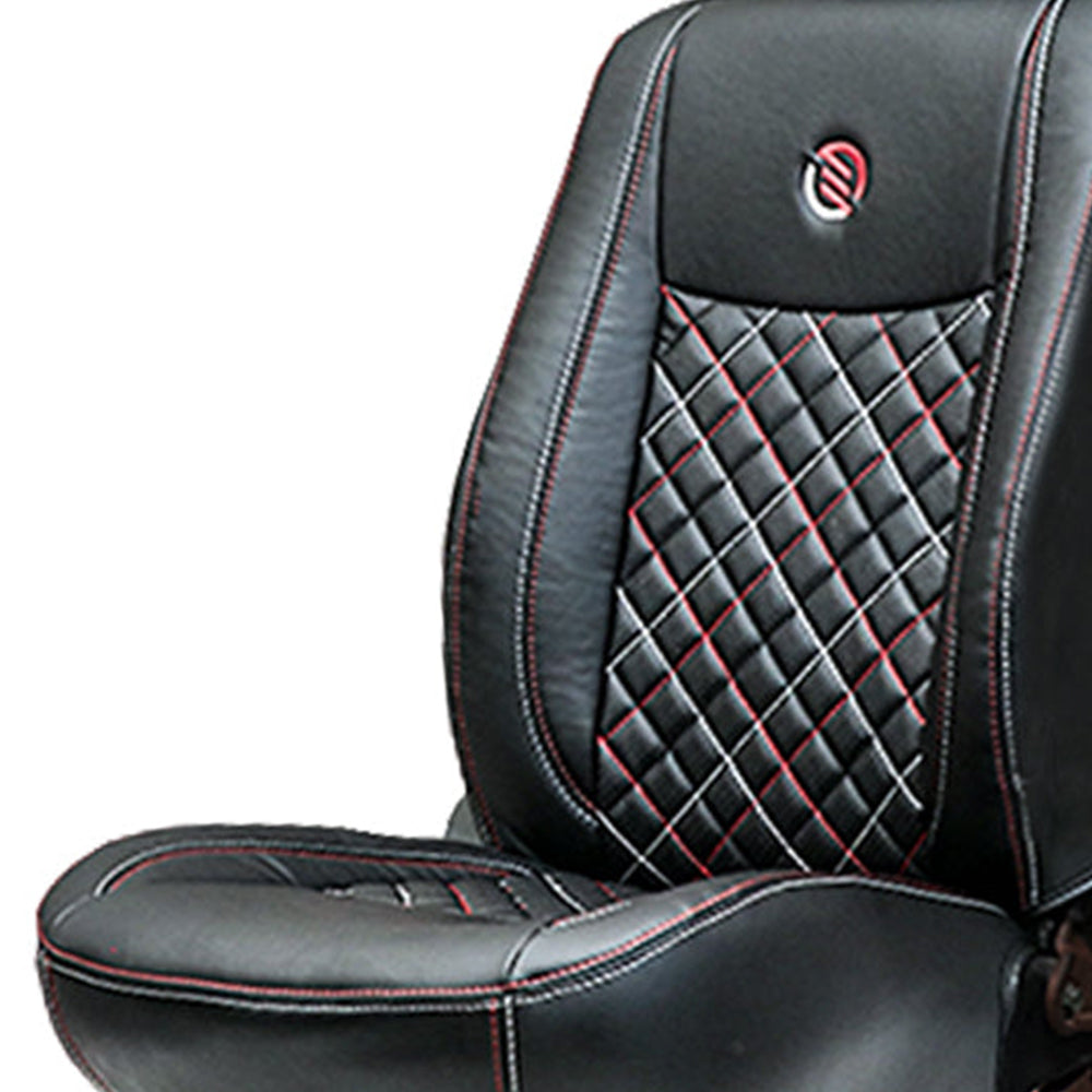 Venti 3 Perforated Art Leather Car Seat Cover For Maruti Fronx