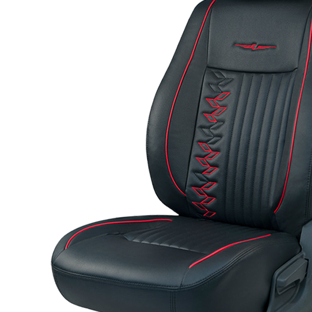 Vogue Knight Art Leather Car Seat Cover For Maruti Ignis