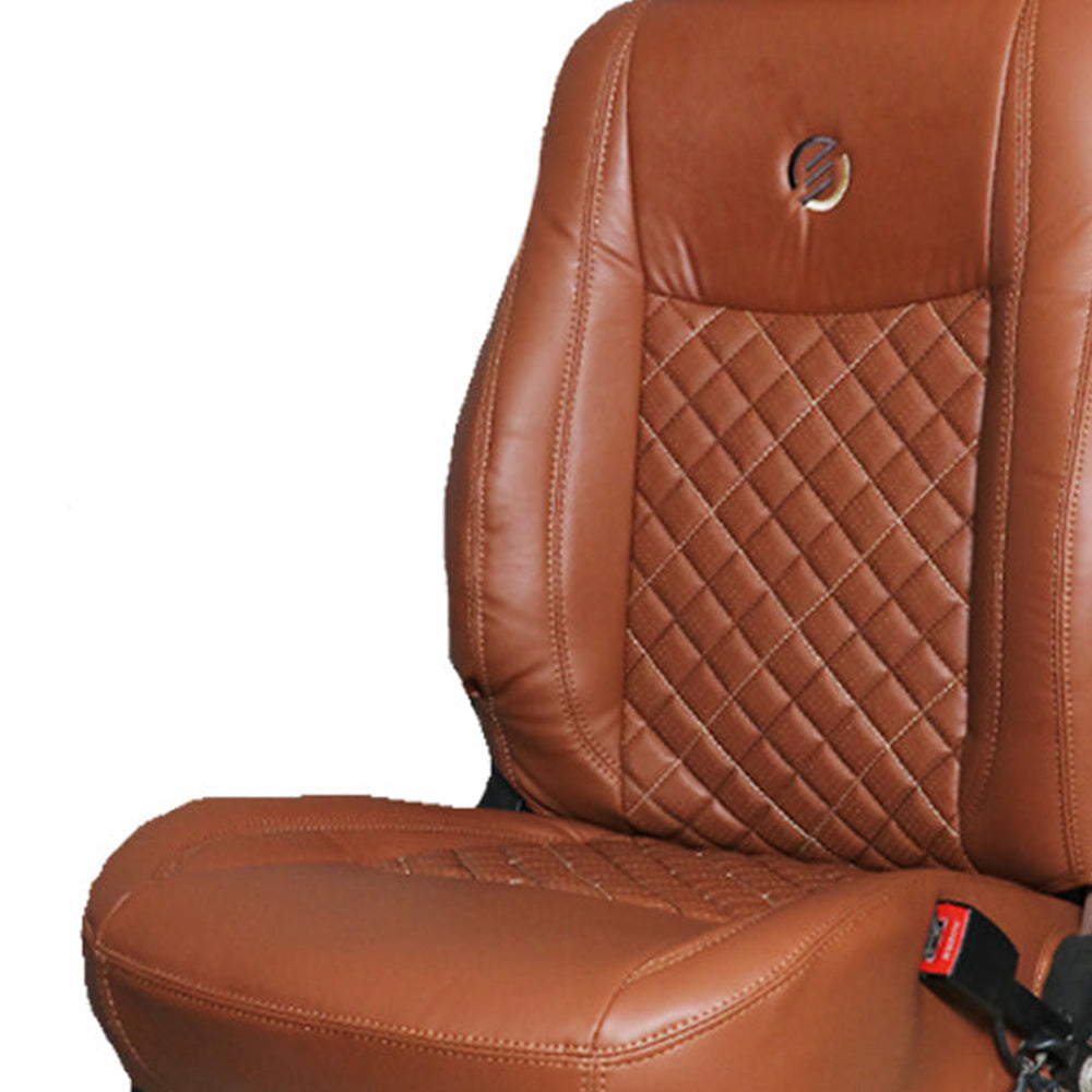 Venti 3 Perforated Art Leather Car Seat Cover For Maruti Fronx