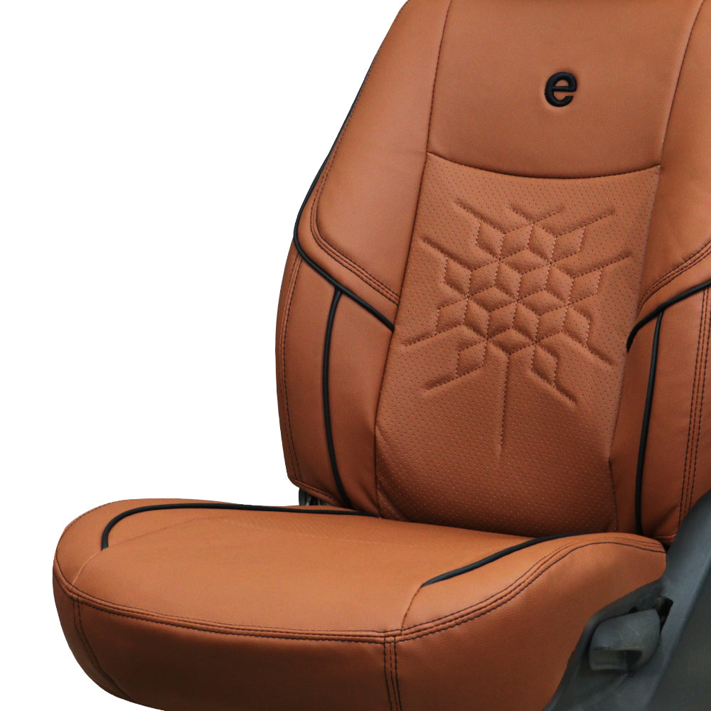 Venti 2 Perforated Art Leather Car Seat Cover For Tata Harrier