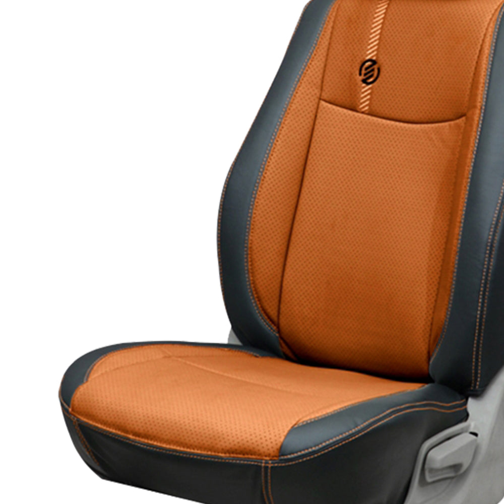 Venti 1 Duo Perforated Art Leather Car Seat Cover For Hyundai Creta