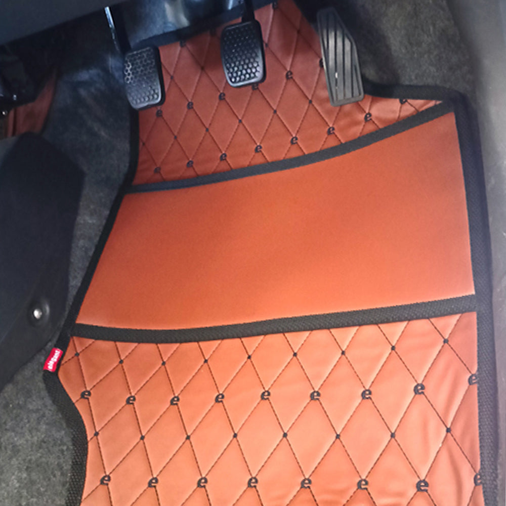 Luxury Leatherette Car Floor Mat For MG Astor