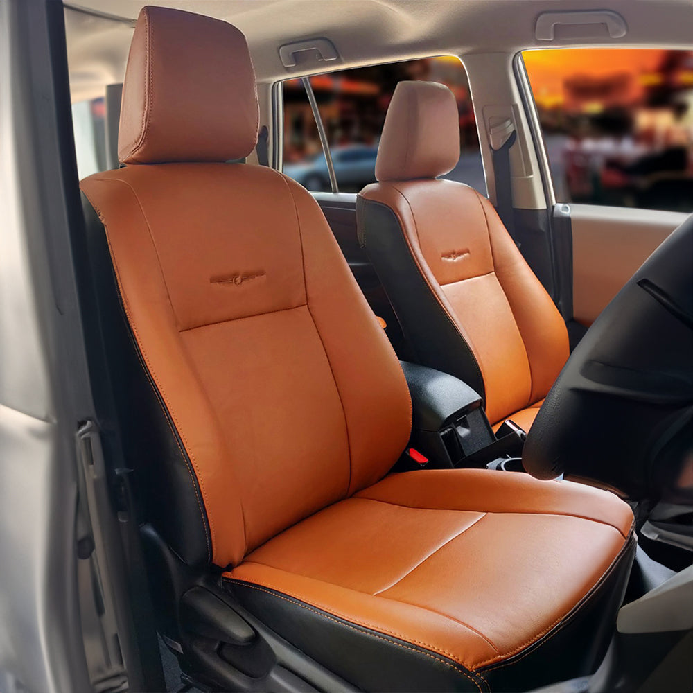Nappa Uno Bucket Fit Art Leather Car Seat Cover For Maruti Brezza