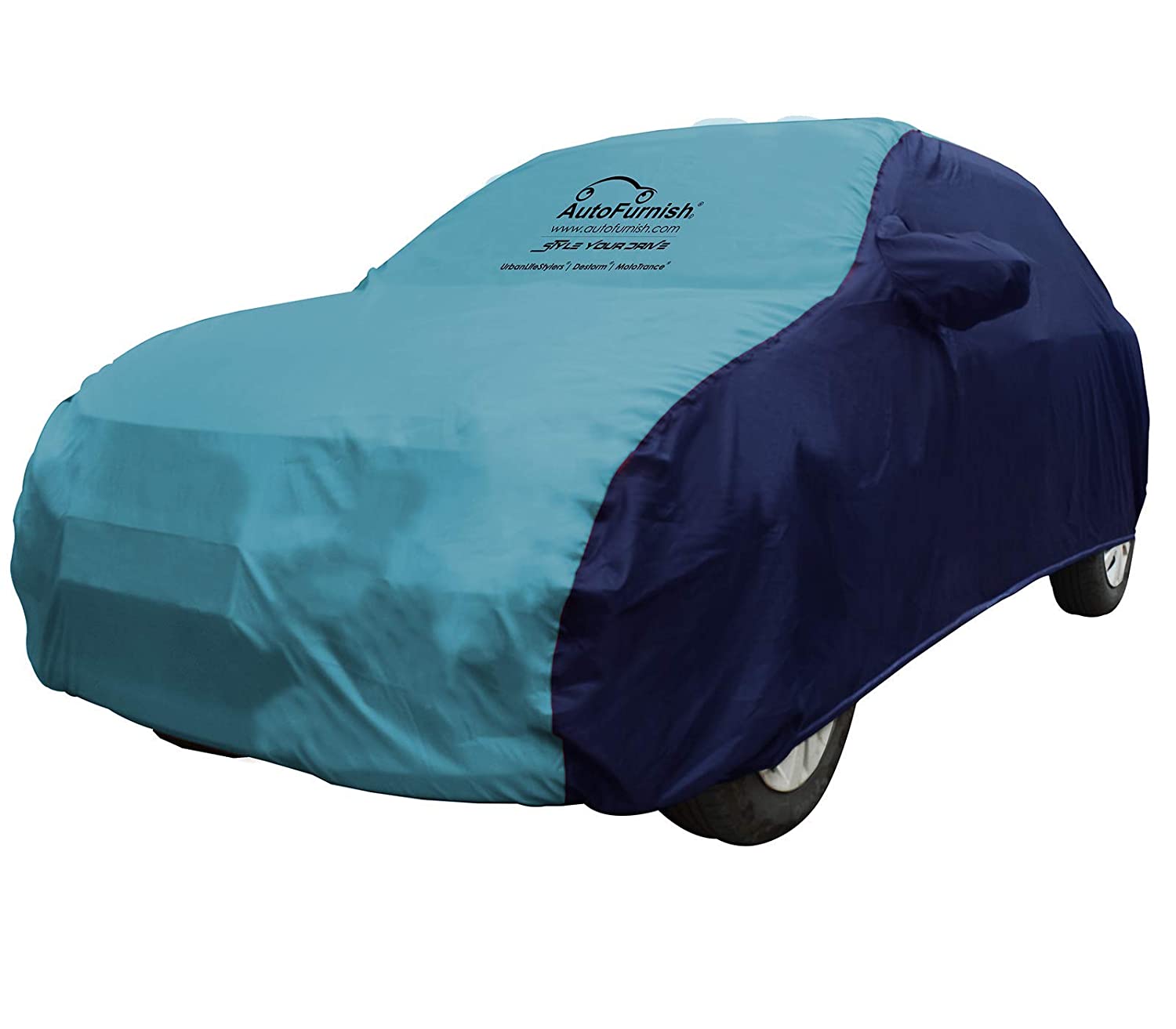 Hyundai Venue 2019 Car Body Cover, Triple Stitched, Heat & Water Resistant with Side Mirror Pockets (SPORTY Series)