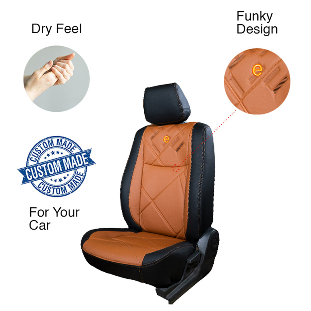 Victor Duo Art Leather Car Seat Cover For MG Gloster