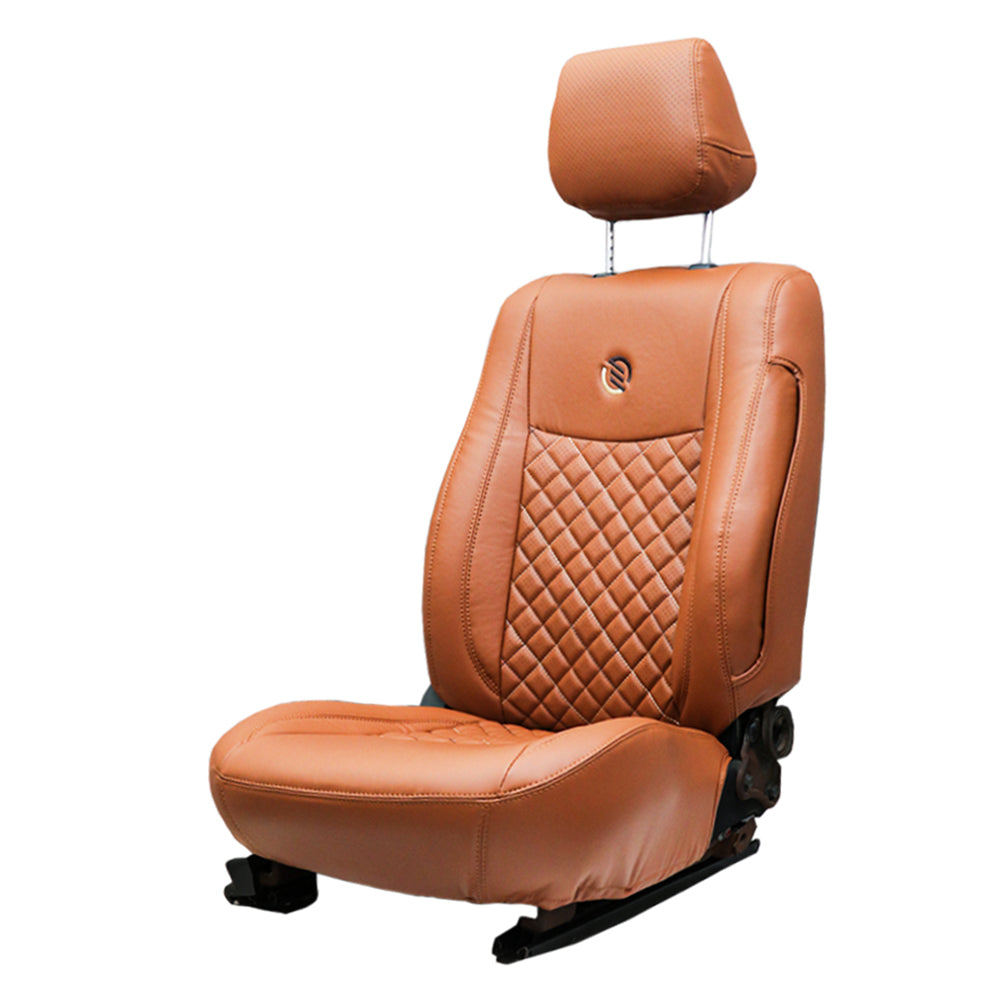 Venti 3 Perforated Art Leather Car Seat Cover For Maruti Fronx