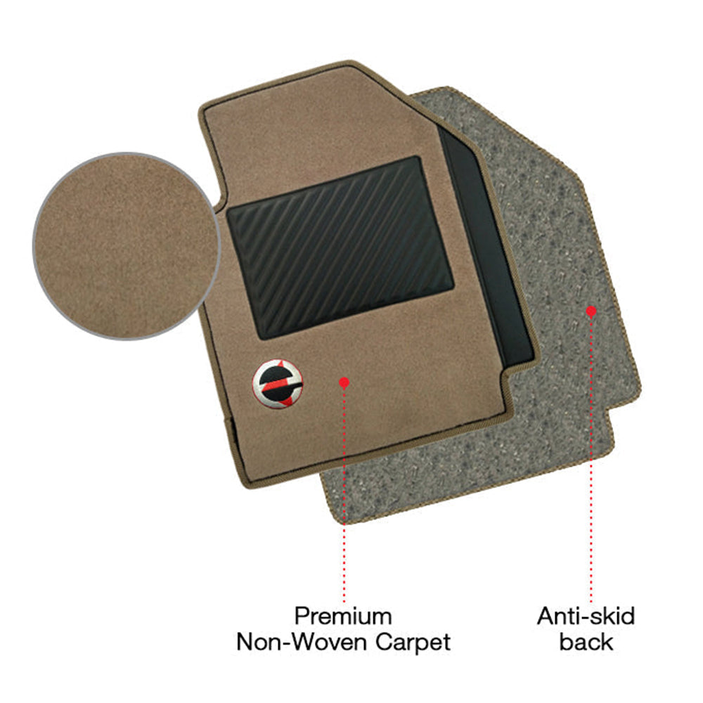 Duo Carpet Car Floor Mat For Kia Seltos
