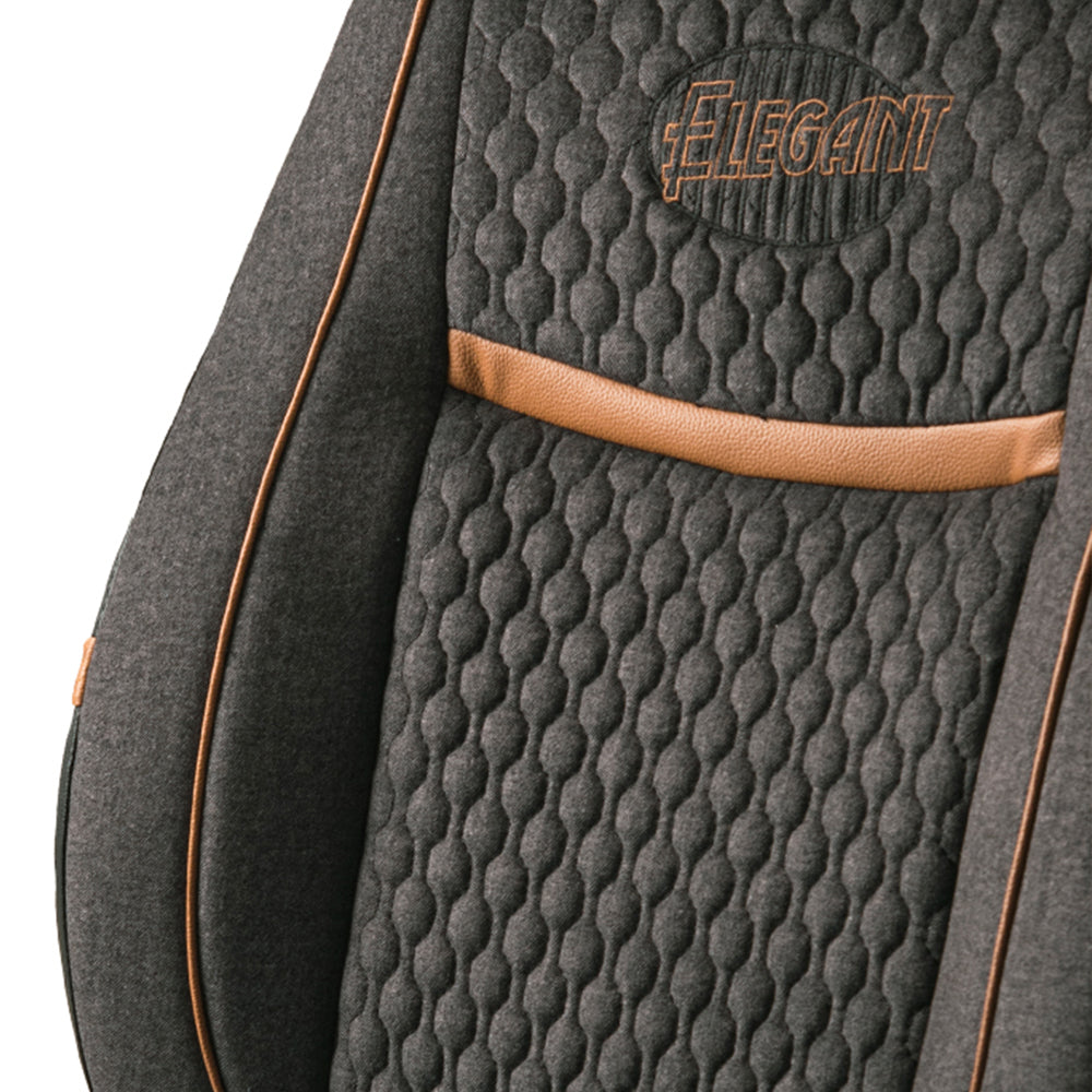 Denim Retro Velvet Fabric Car Seat Cover For Maruti S-Cross