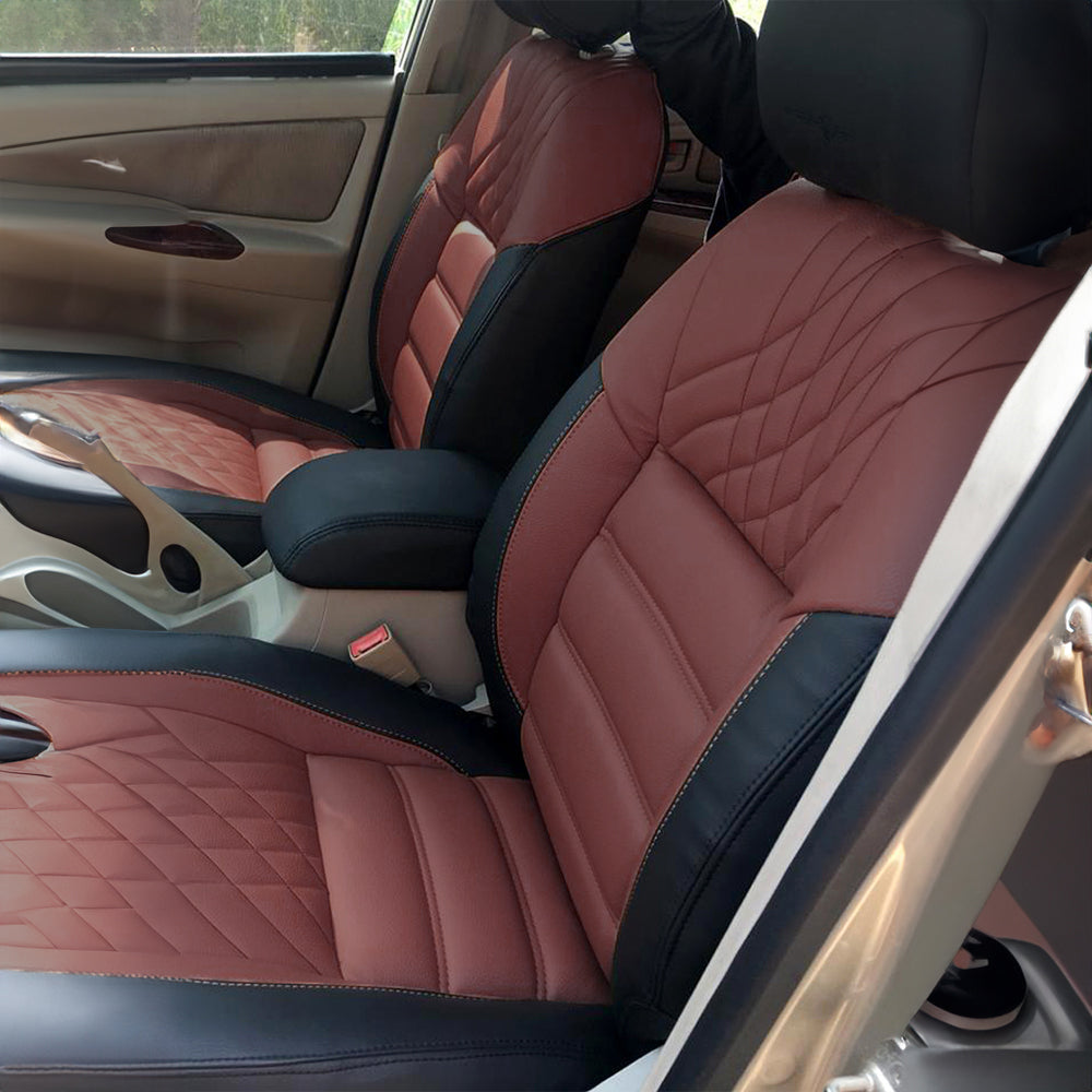 Colt Duo Bucket Fit Art Leather Car Seat Cover For Maruti Brezza