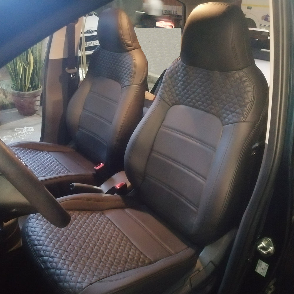 Vogue Galaxy Art Leather Car Seat Cover For Honda Jazz