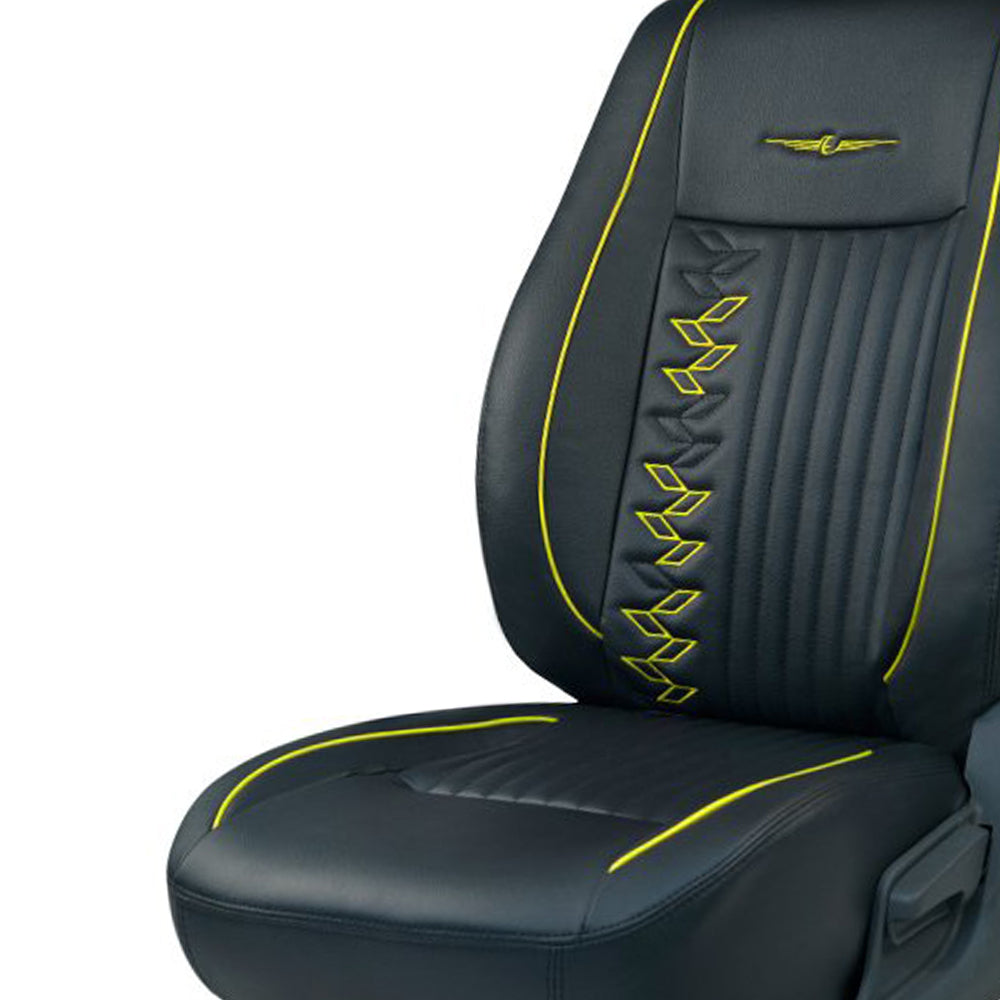 Vogue Knight Art Leather Car Seat Cover For Maruti Ignis