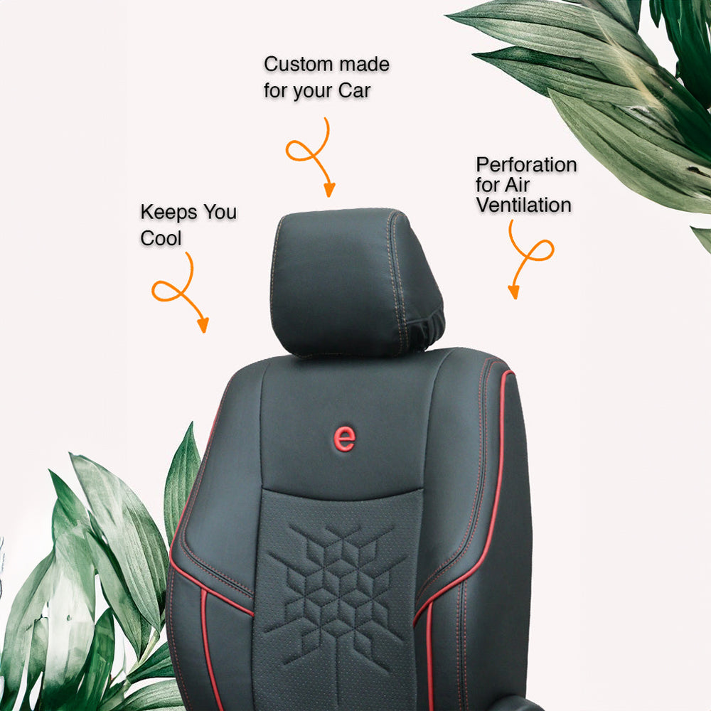 Venti 2 Perforated Art Leather Car Seat Cover For Maruti Ciaz