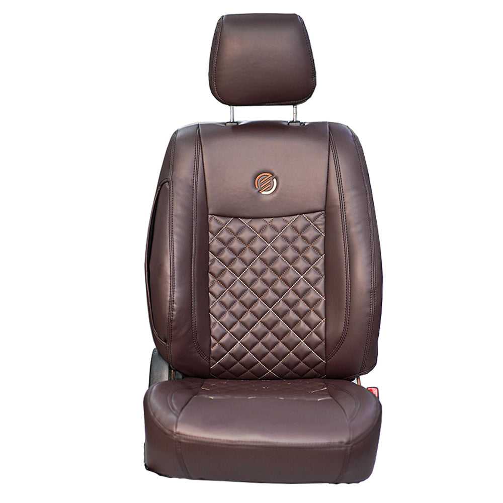 Venti 3 Perforated Art Leather Car Seat Cover For Maruti Fronx