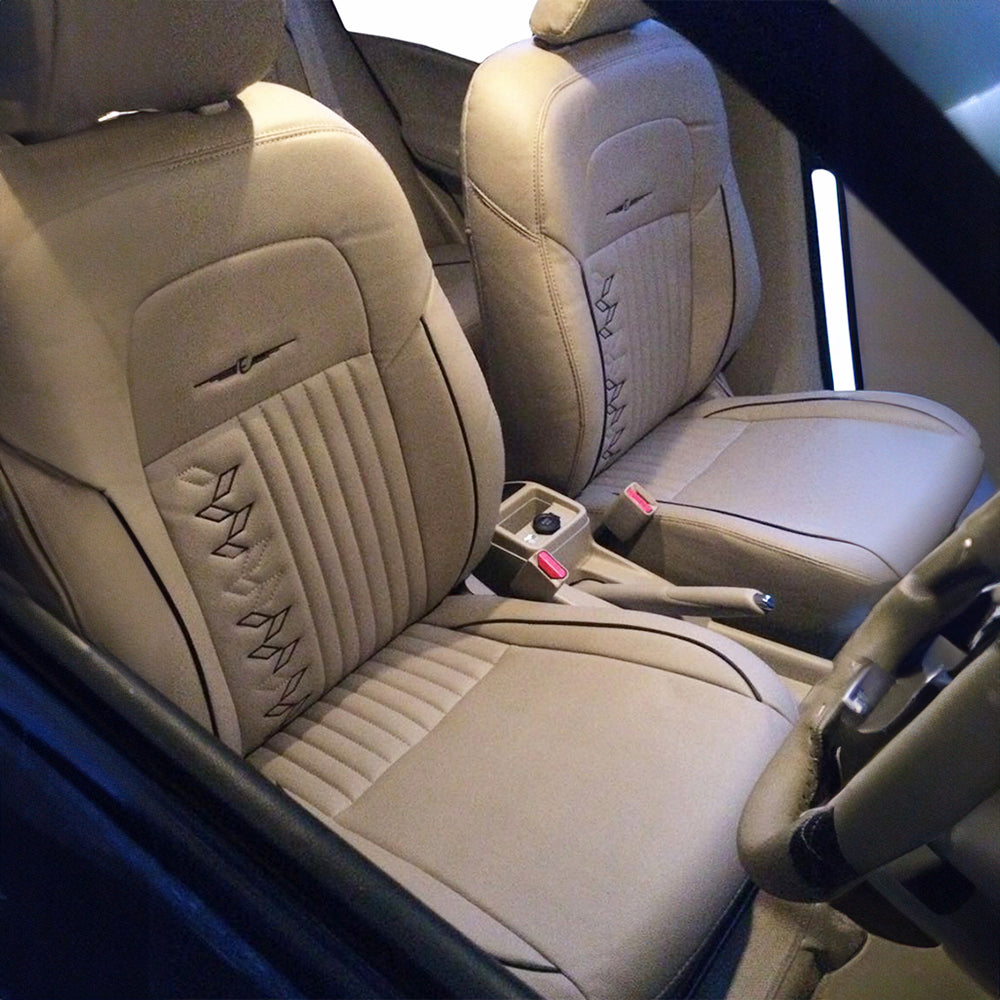 Vogue Knight Art Leather Car Seat Cover For Maruti Ignis